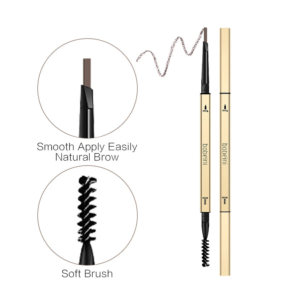 Dual-Ended Waterproof Brow Pencil – Precision & Brush