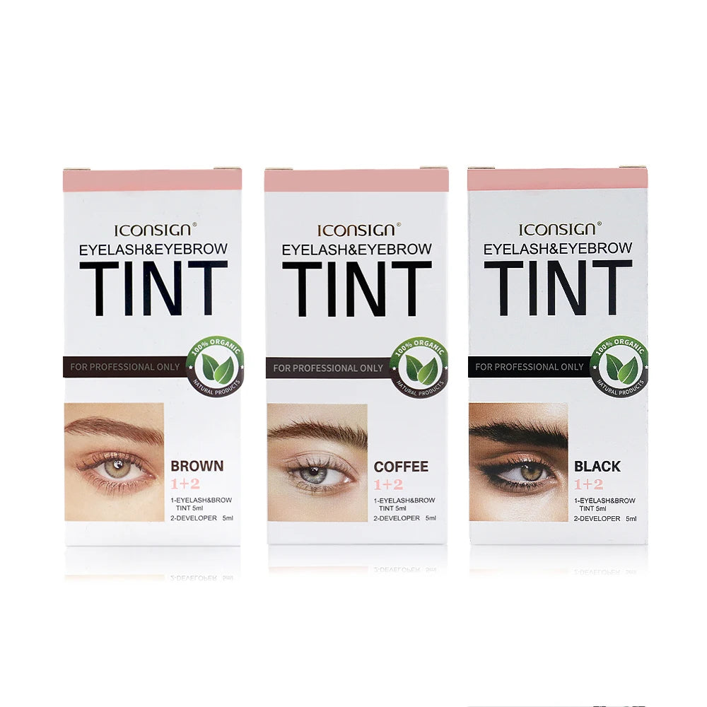 Eyelash & Brow Tint Kit – 3 Color Options