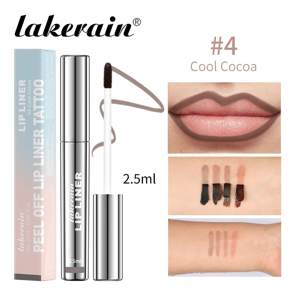 Peel-Off Lip Liner Stain – Waterproof Matte Tint