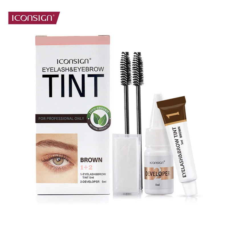 Eyelash & Brow Tint Kit – 3 Color Options