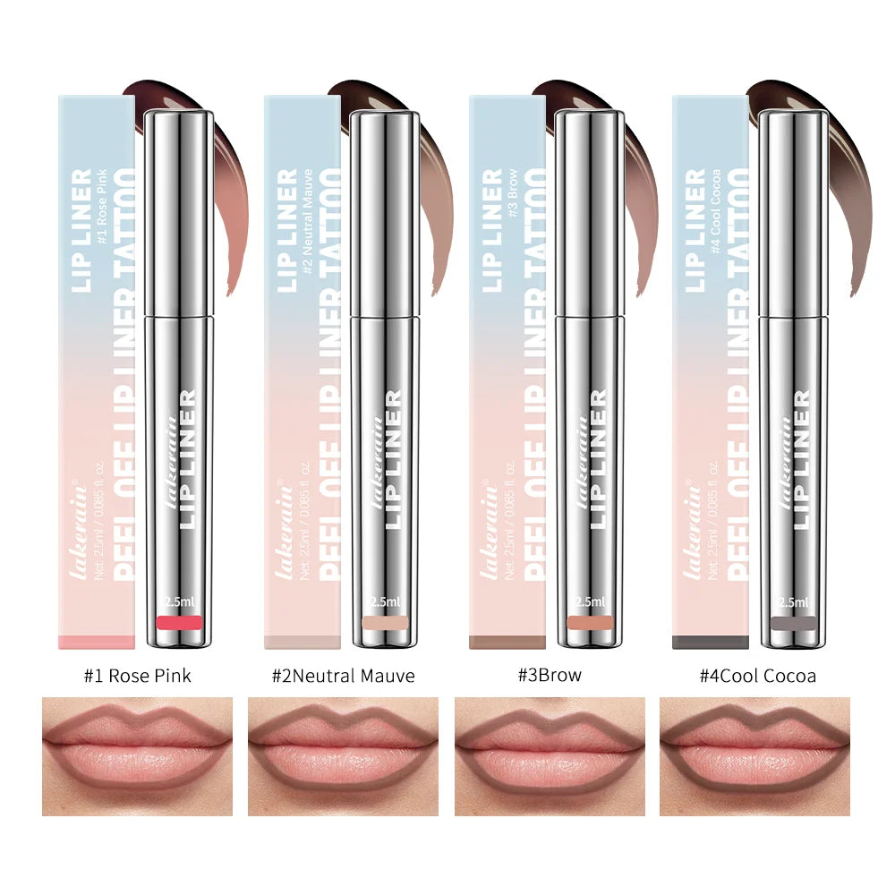 Peel-Off Lip Liner Stain – Waterproof Matte Tint