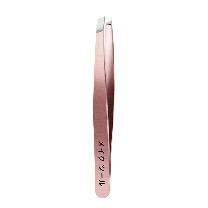 Precision Eyebrow Tweezer Set – Stainless Steel