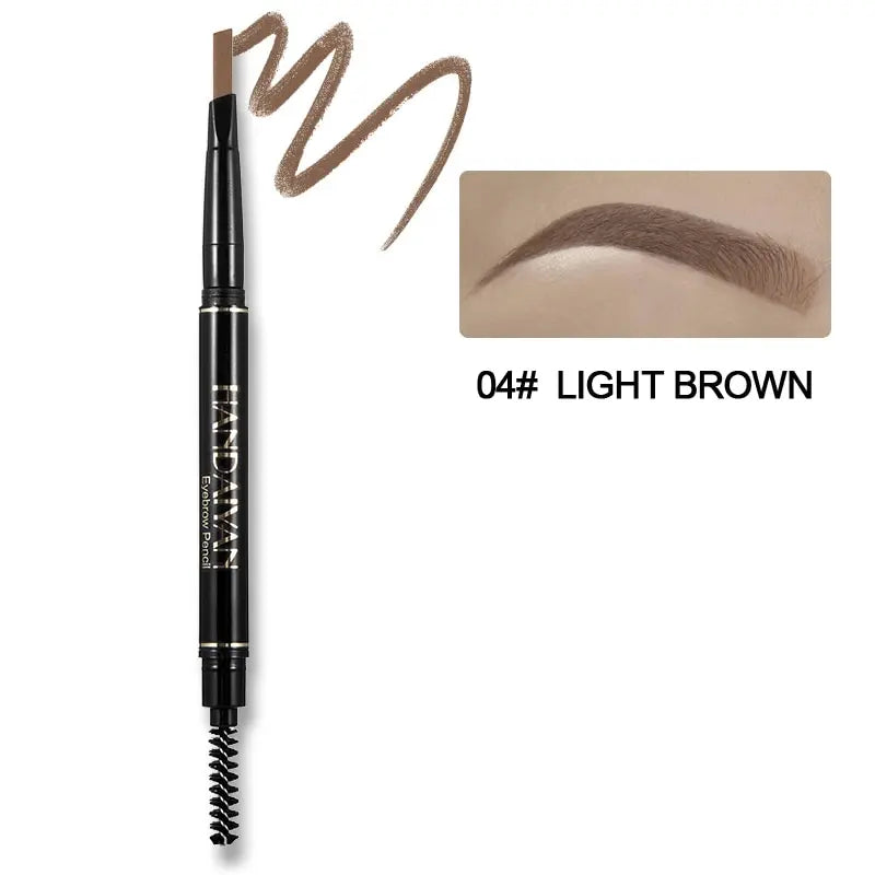 Triangle Tip Brow Pencil – Waterproof Dual-Ended Design