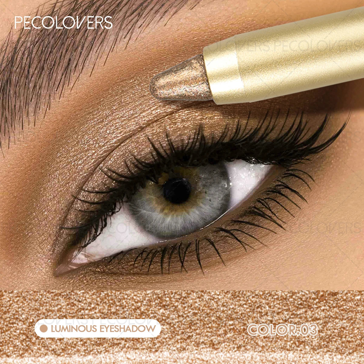 Dual-Ended Eyeshadow Stick – Matte & Shimmer Finish