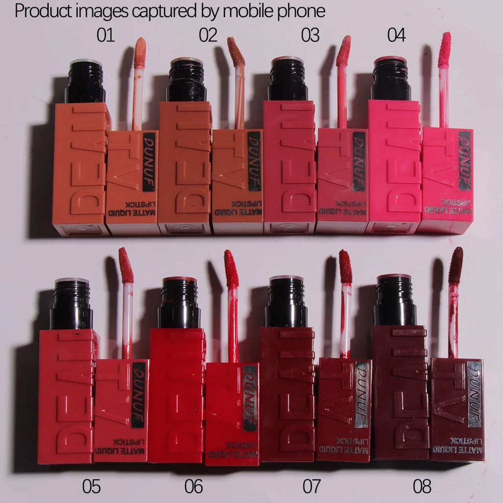 Velvet Matte Lip Color – Waterproof Long-Lasting Finish