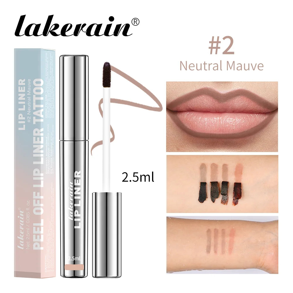 Peel-Off Lip Liner Stain – Waterproof Matte Tint