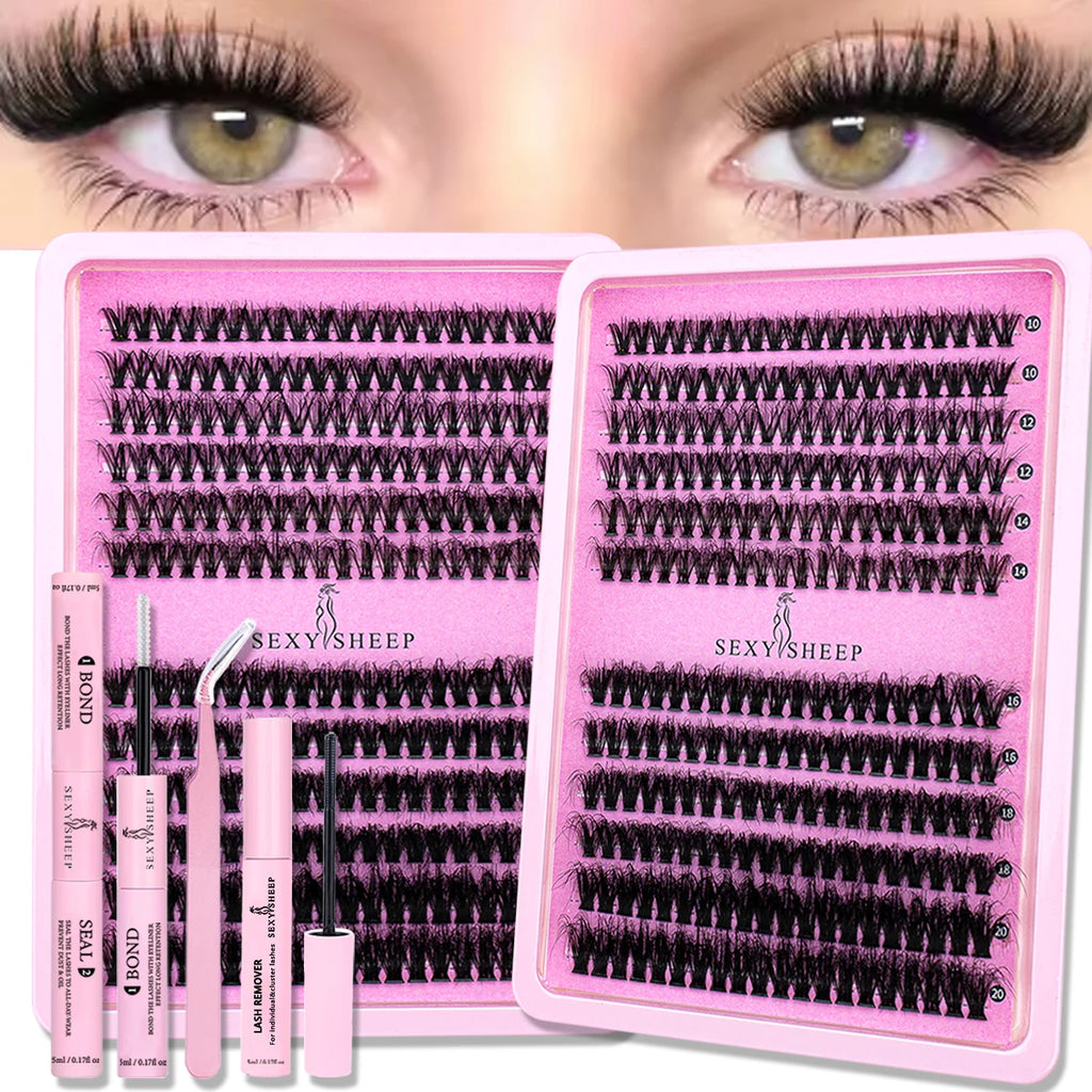 40D/60D DIY Cluster Lashes – Lash Extension Set