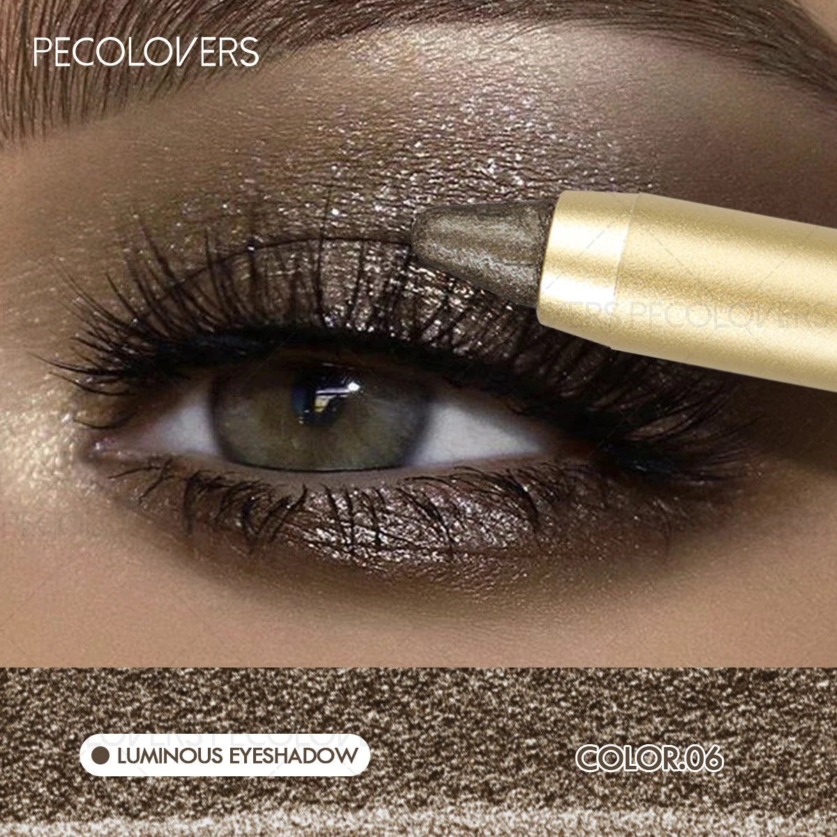 Dual-Ended Eyeshadow Stick – Matte & Shimmer Finish