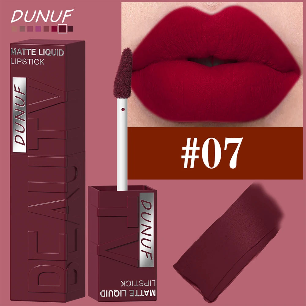 Velvet Matte Lip Color – Waterproof Long-Lasting Finish