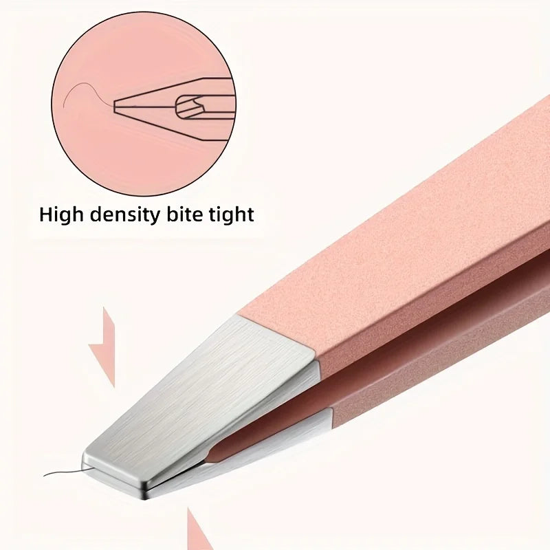 Precision Eyebrow Tweezer Set – Stainless Steel