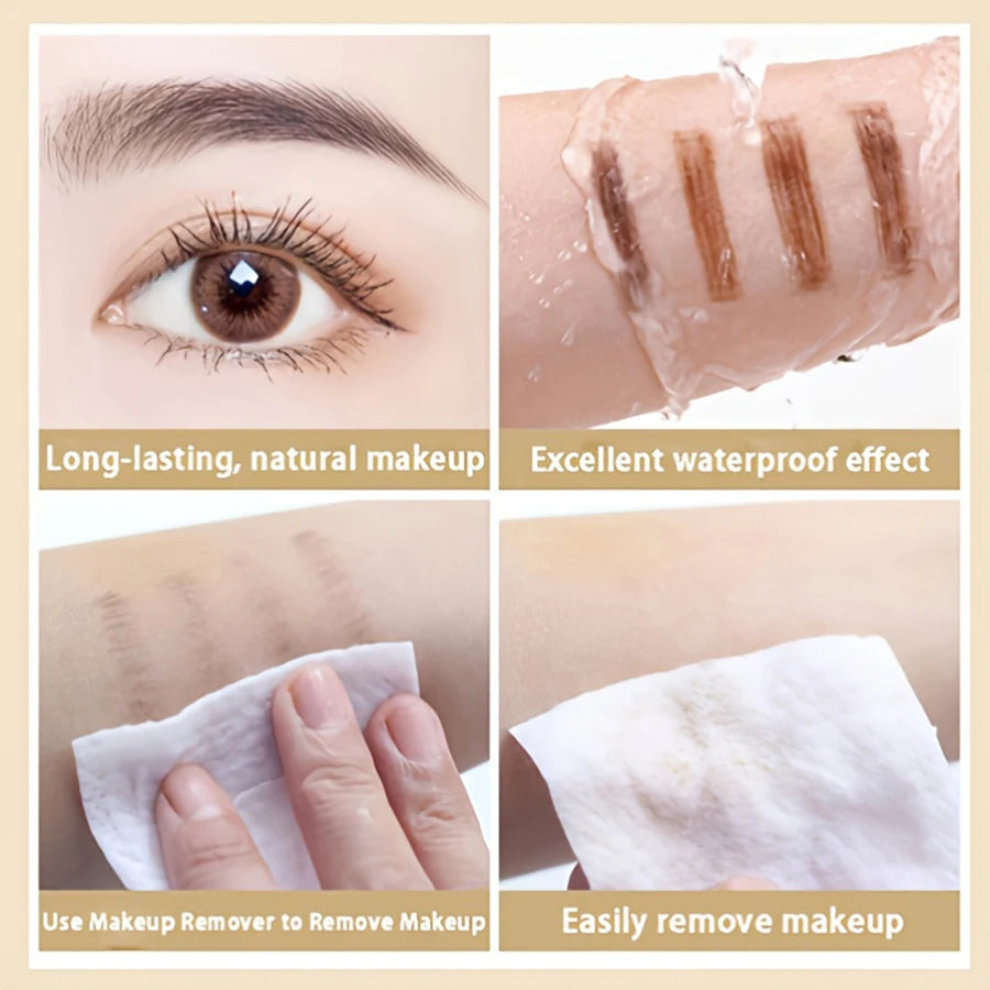Fine-Tip Double-Ended Brow Pencil – Waterproof Wear