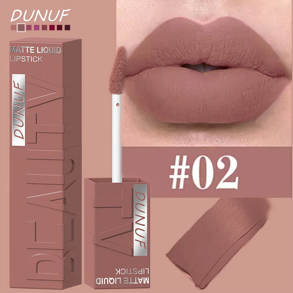 Velvet Matte Lip Color – Waterproof Long-Lasting Finish