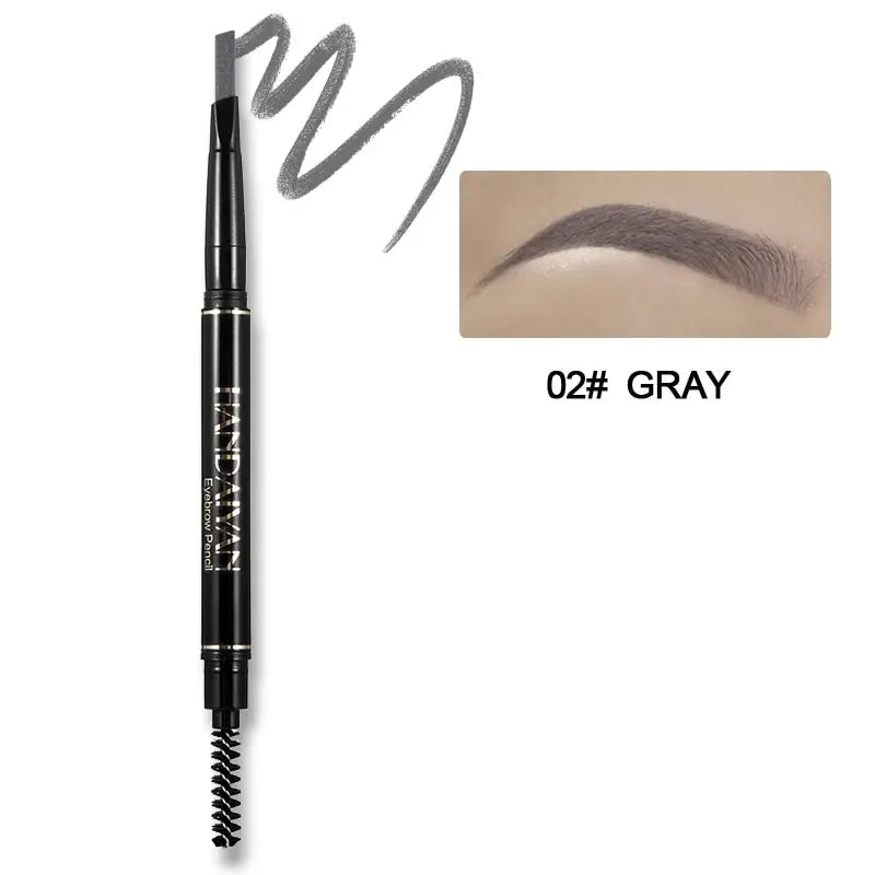Triangle Tip Brow Pencil – Waterproof Dual-Ended Design