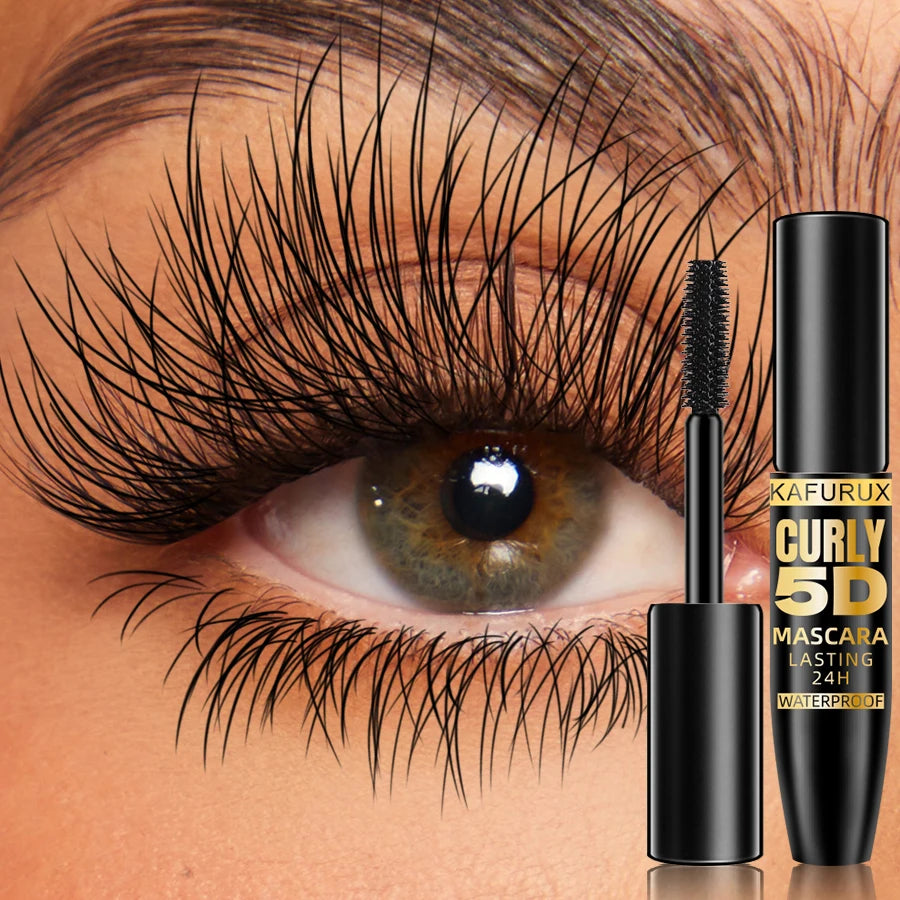 5D Waterproof Mascara – Volume, Curl & Length