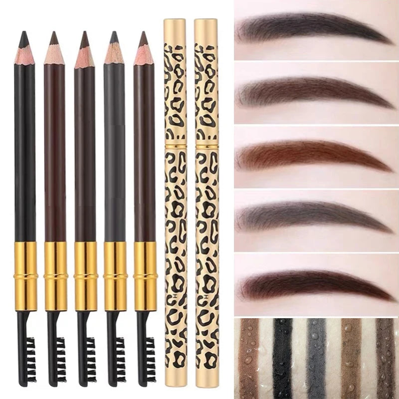 Waterproof Double-Ended Brow Pencil – 5 Shades
