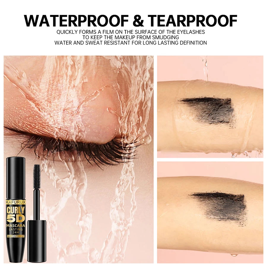 5D Waterproof Mascara – Volume, Curl & Length