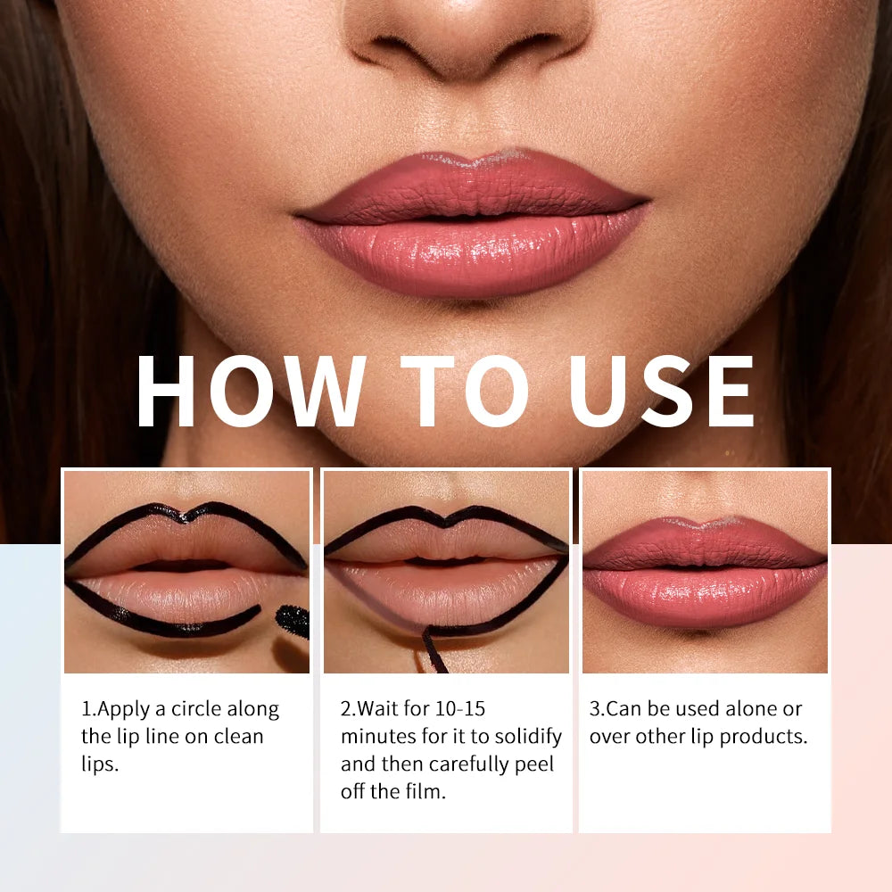 Peel-Off Lip Liner Stain – Waterproof Matte Tint
