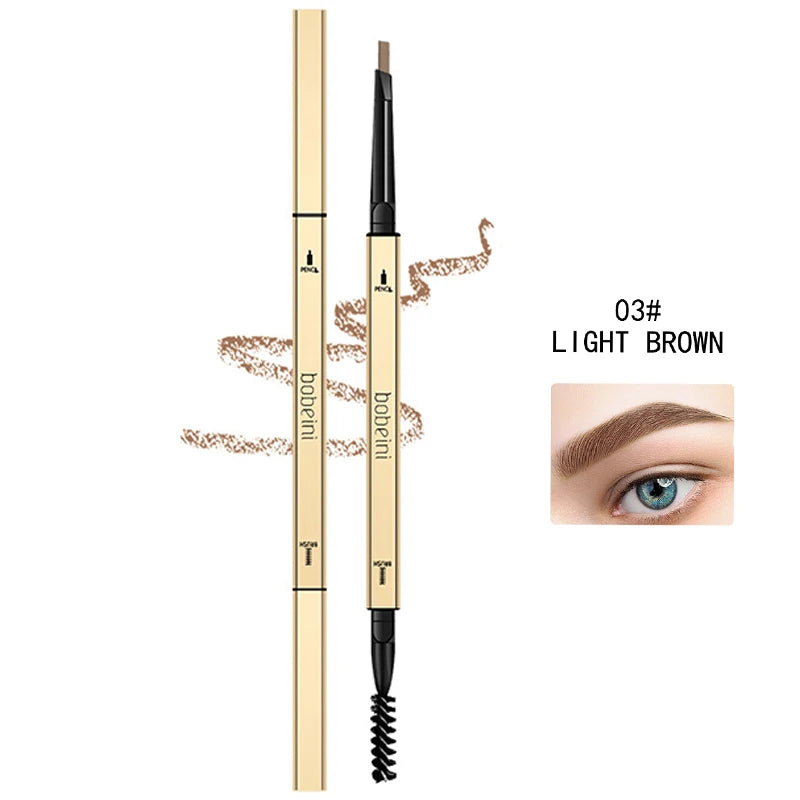 Dual-Ended Waterproof Brow Pencil – Precision & Brush