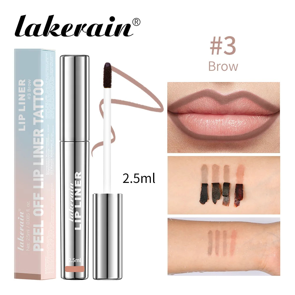 Peel-Off Lip Liner Stain – Waterproof Matte Tint
