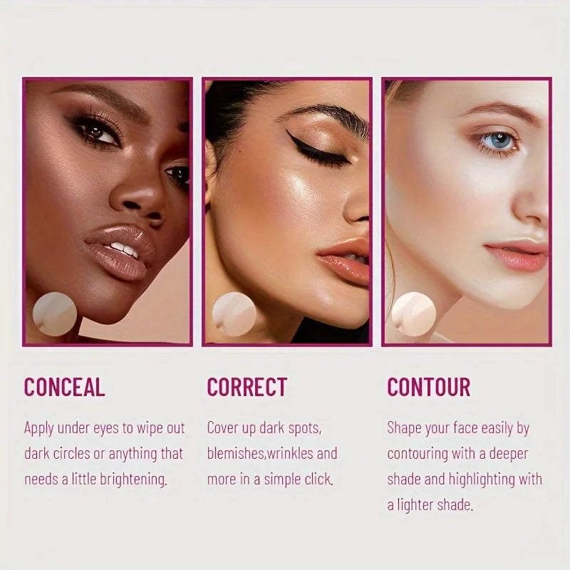 Sponge-Tip Liquid Concealer – Buildable Coverage