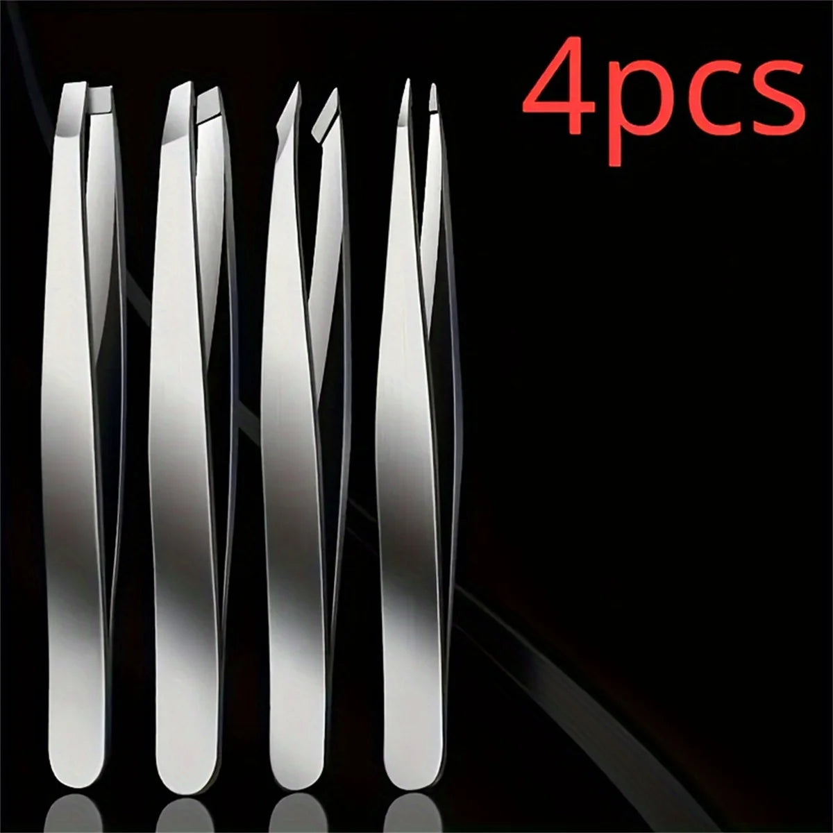 Precision Eyebrow Tweezer Set – Stainless Steel