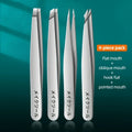 Precision Eyebrow Tweezer Set – Stainless Steel