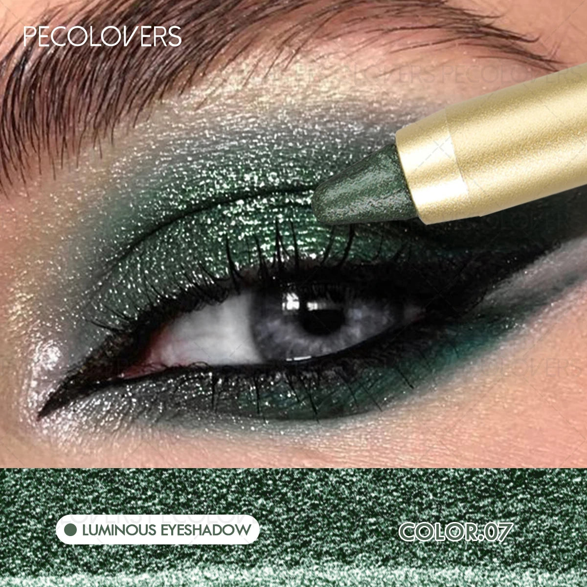 Dual-Ended Eyeshadow Stick – Matte & Shimmer Finish