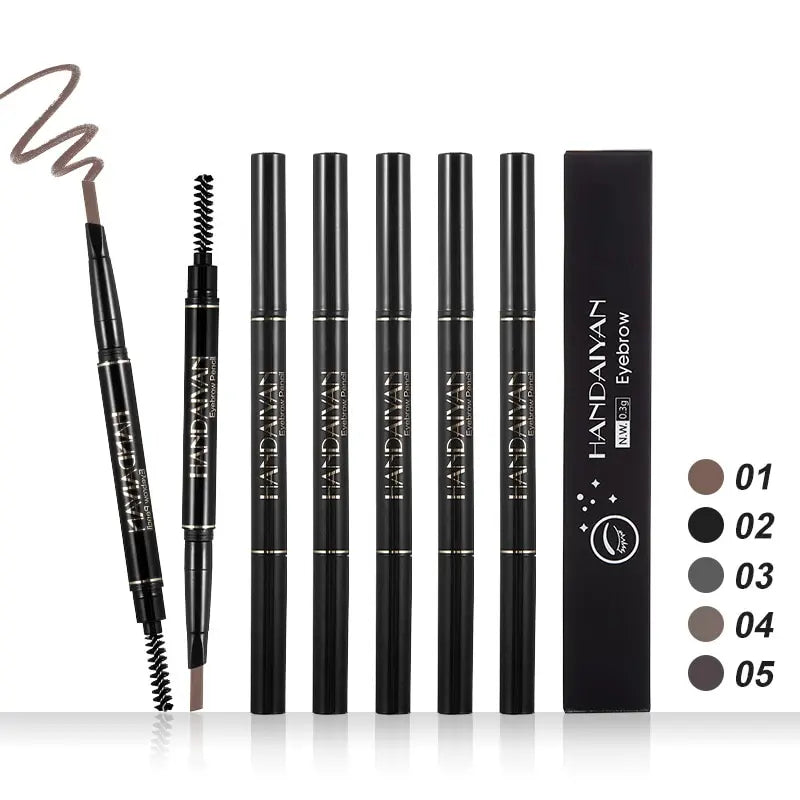 Triangle Tip Brow Pencil – Waterproof Dual-Ended Design