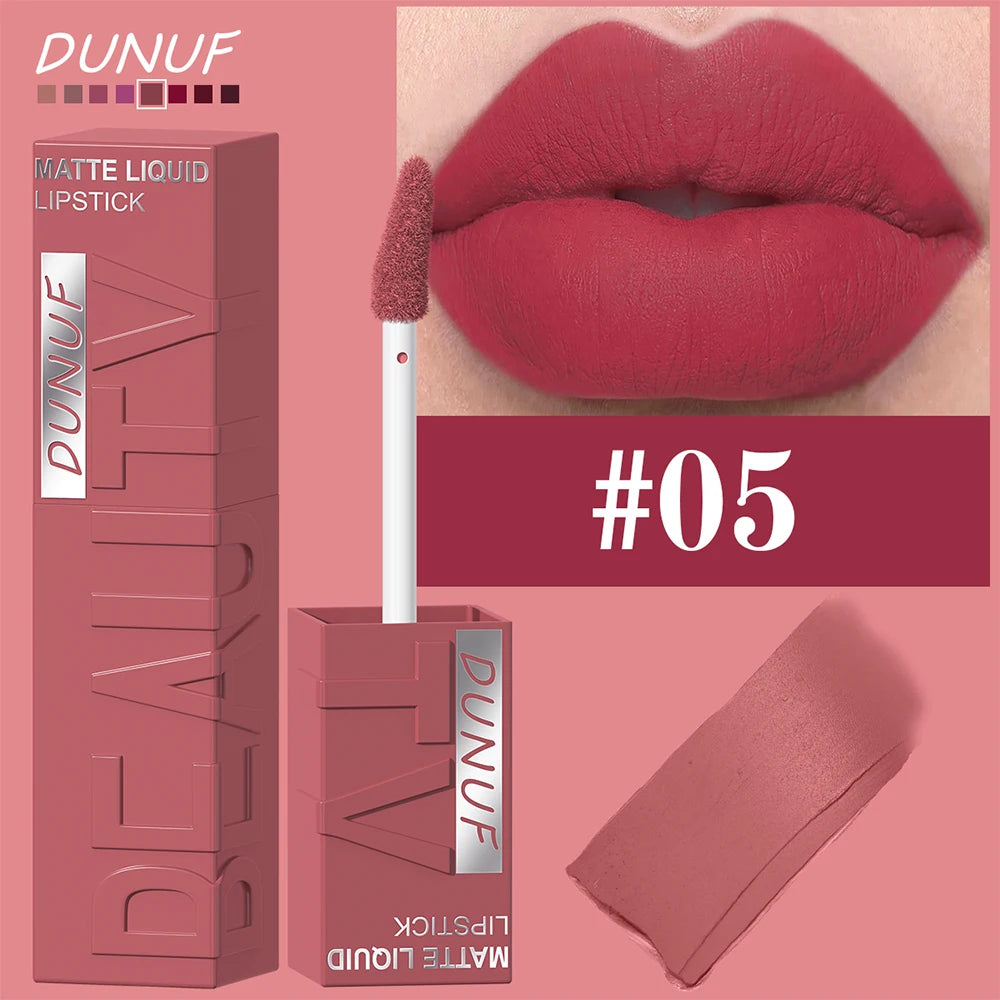Velvet Matte Lip Color – Waterproof Long-Lasting Finish