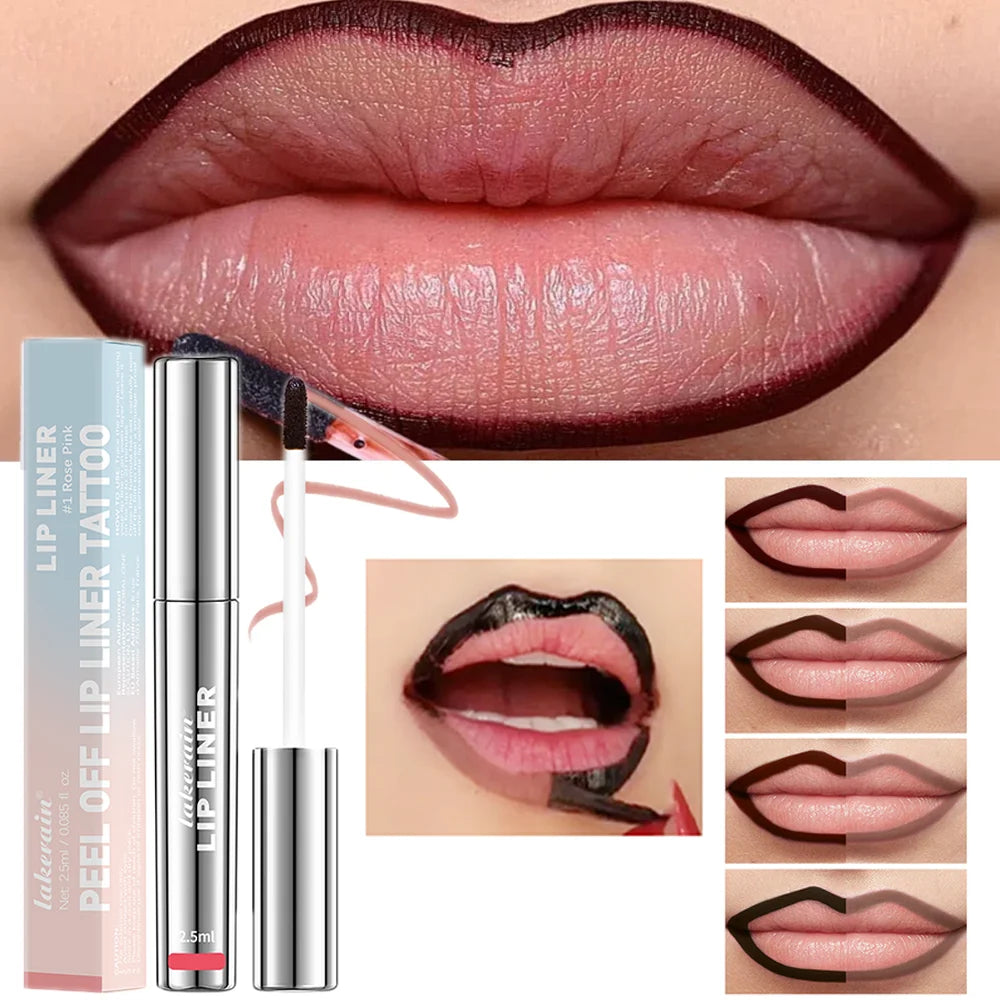 Peel-Off Lip Liner Stain – Waterproof Matte Tint