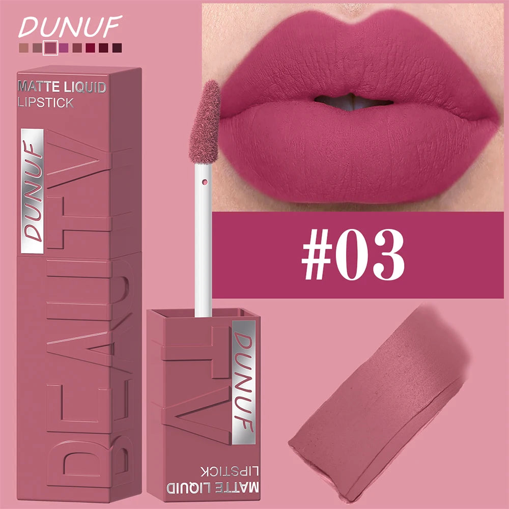 Velvet Matte Lip Color – Waterproof Long-Lasting Finish