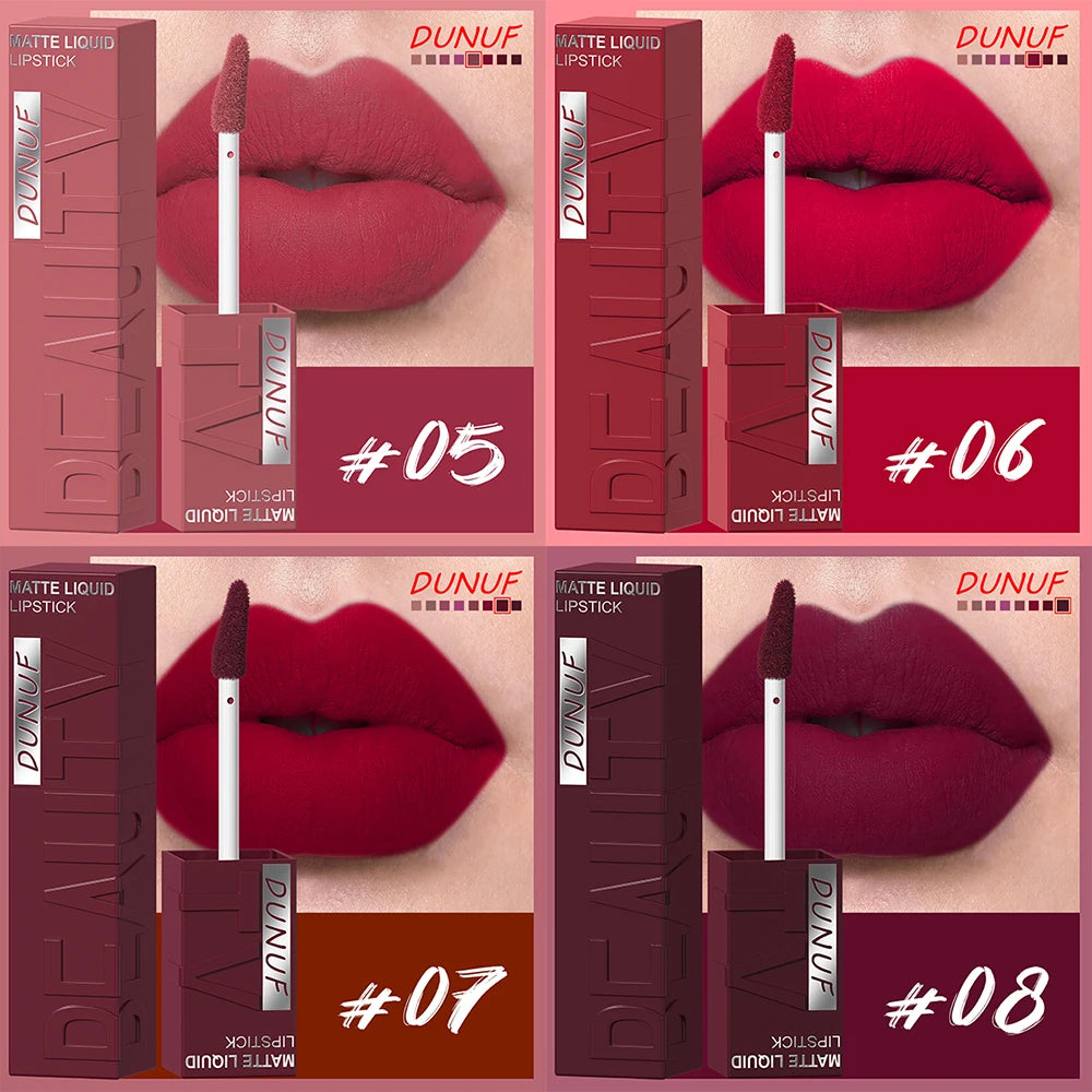 Velvet Matte Lip Color – Waterproof Long-Lasting Finish