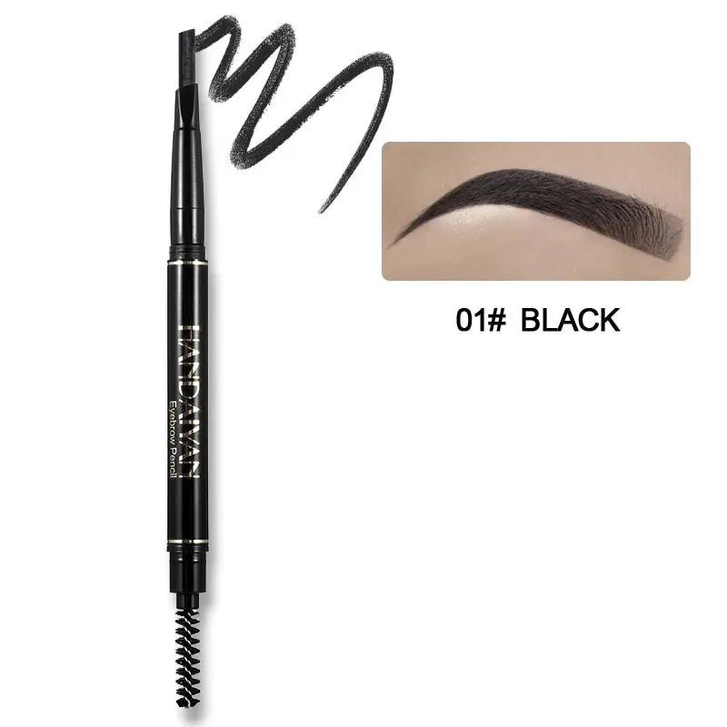 Triangle Tip Brow Pencil – Waterproof Dual-Ended Design