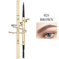 Dual-Ended Waterproof Brow Pencil – Precision & Brush