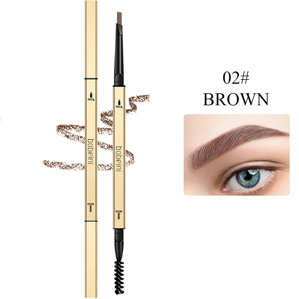 Dual-Ended Waterproof Brow Pencil – Precision & Brush