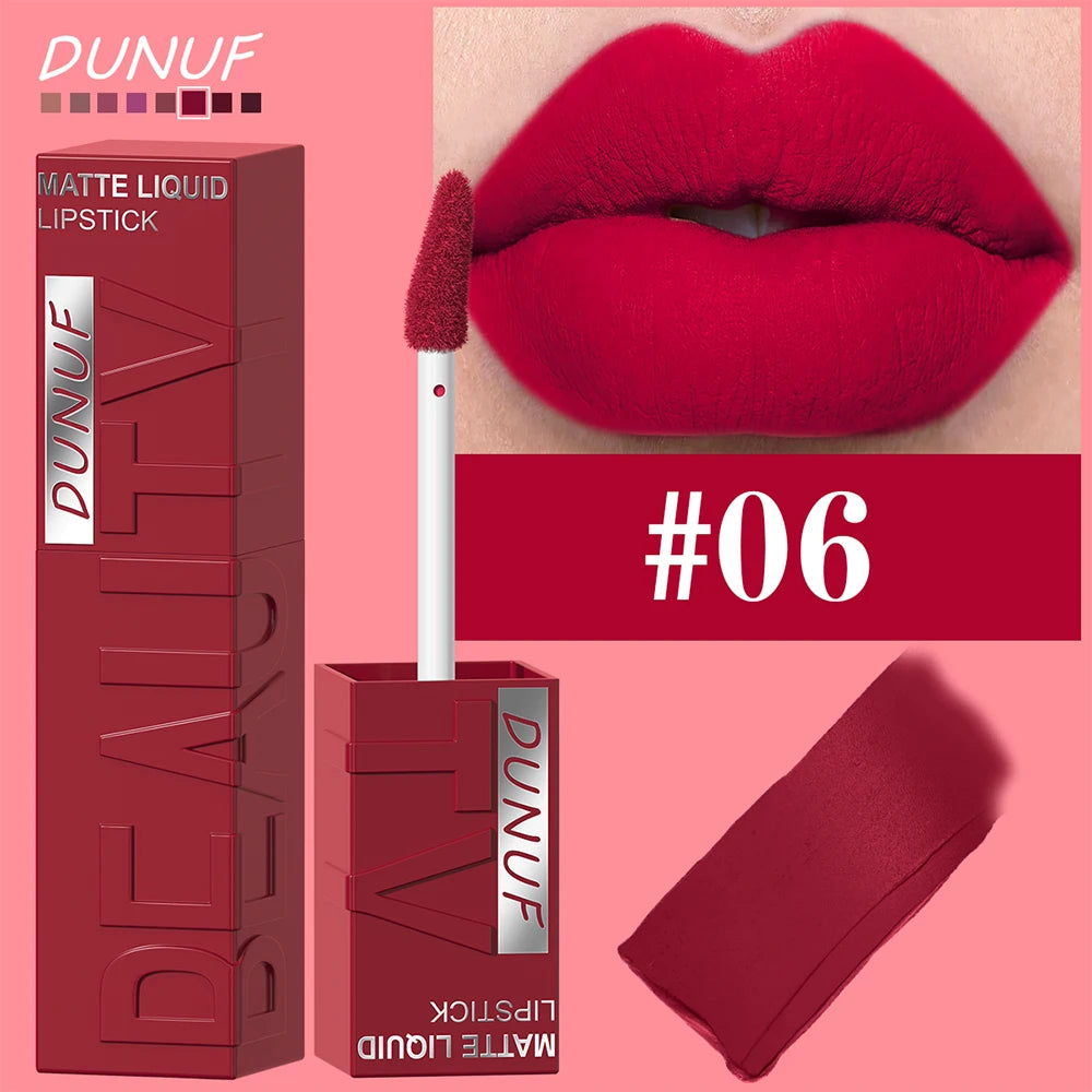 Velvet Matte Lip Color – Waterproof Long-Lasting Finish