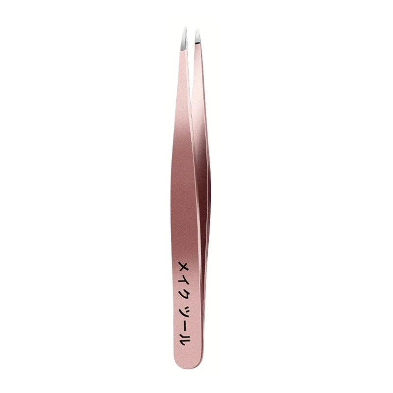 Precision Eyebrow Tweezer Set – Stainless Steel