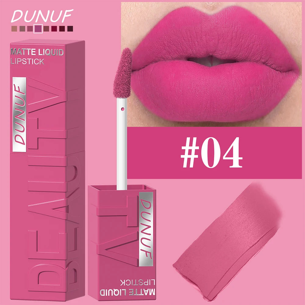 Velvet Matte Lip Color – Waterproof Long-Lasting Finish