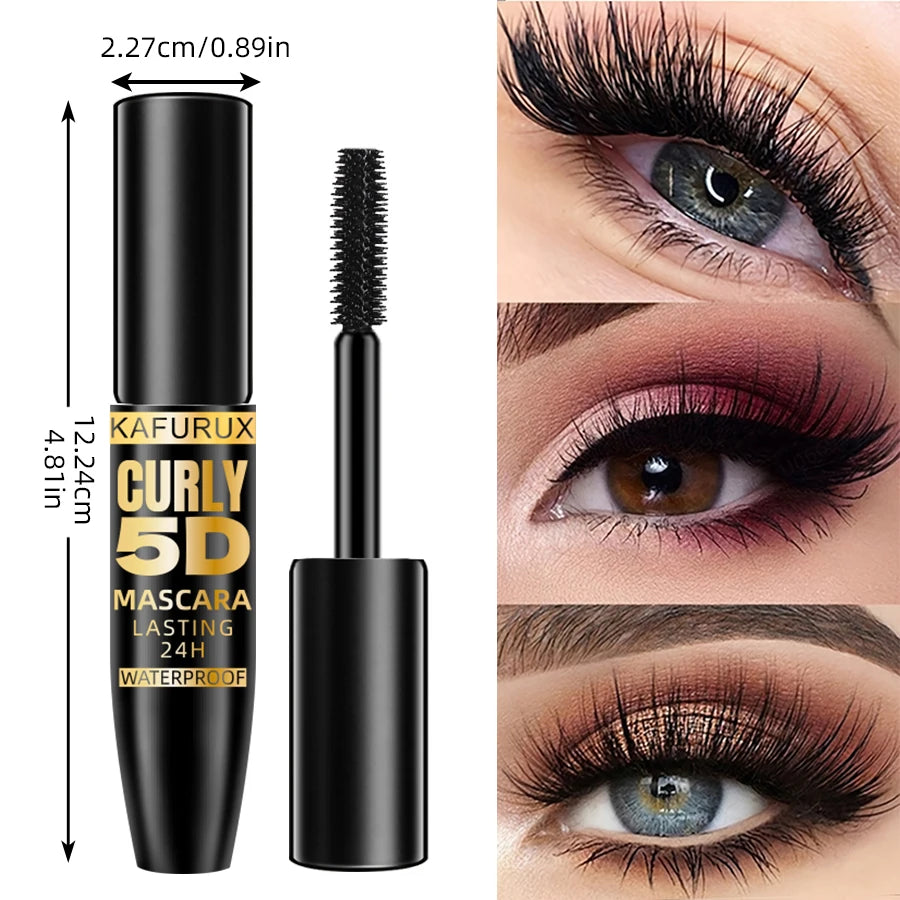 5D Waterproof Mascara – Volume, Curl & Length