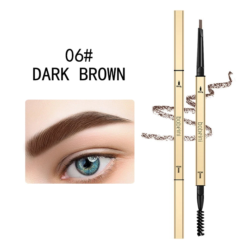 Dual-Ended Waterproof Brow Pencil – Precision & Brush