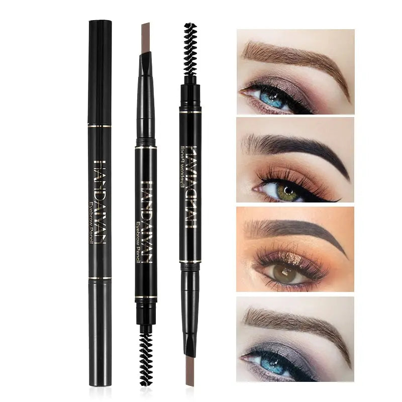 Triangle Tip Brow Pencil – Waterproof Dual-Ended Design