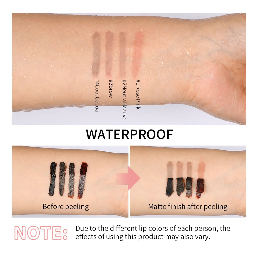 Peel-Off Lip Liner Stain – Waterproof Matte Tint