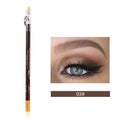 Wooden Brow Pencil with Built-In Sharpener
