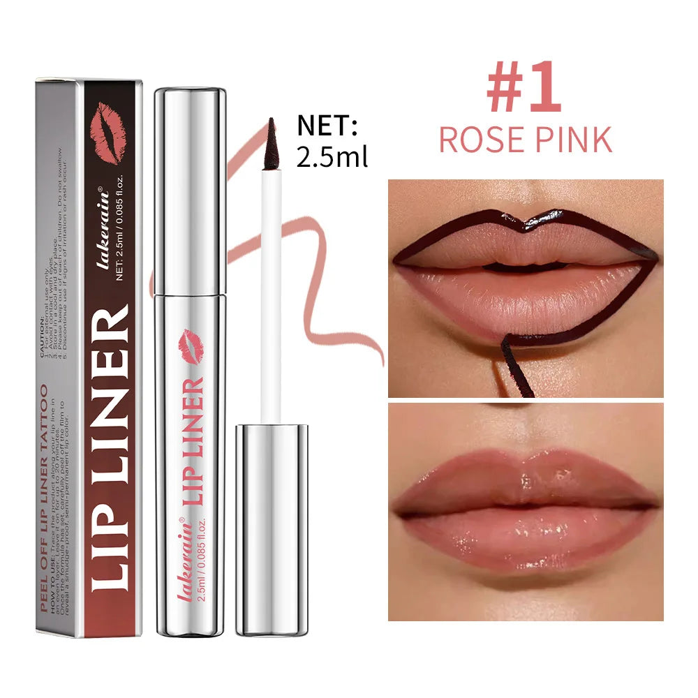 Peel-Off Lip Liner Stain – Waterproof Matte Tint
